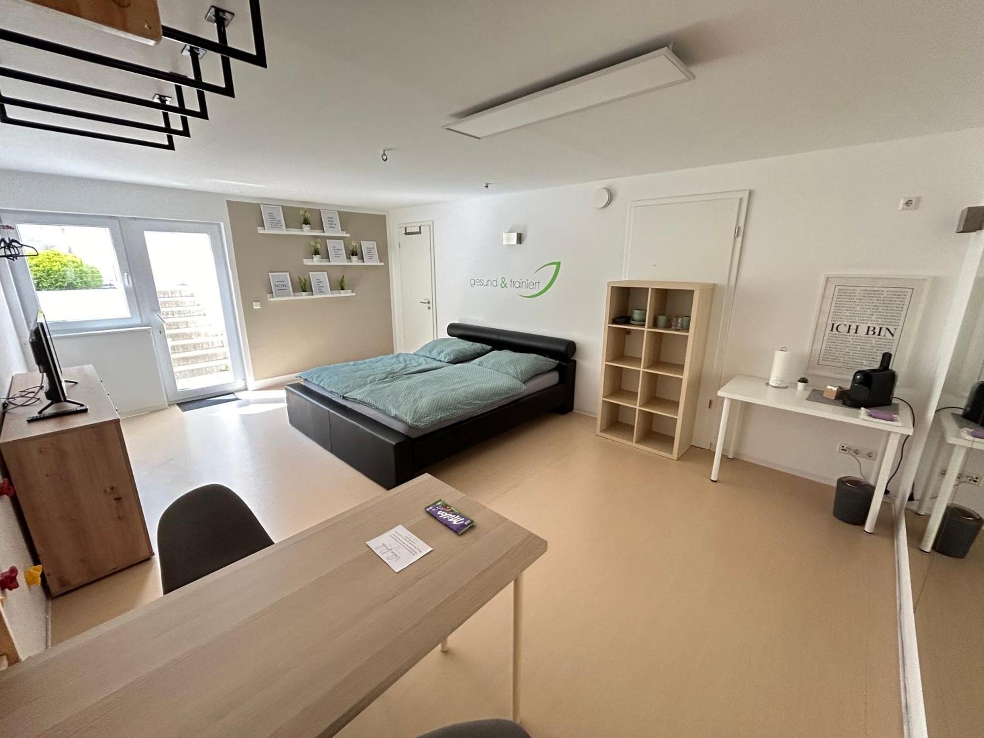 Apartment Inspirierendes Sport-motto-zimmer In Naehe Lidl Audi Bad Friedrichshall